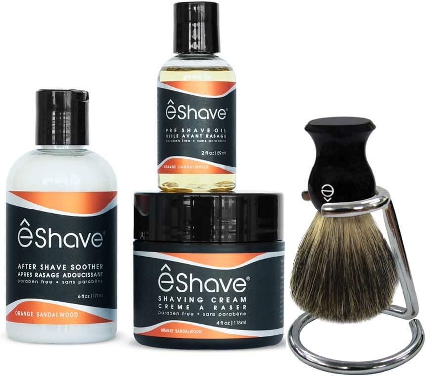 eShaveShaving Kit for Men (orange sandalwood)