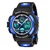 cofuo Kids Digital Sport Watch, Boys Girls Waterproof Sports Outdoor Watches Children Casual Electronic Analog Quartz Wrist Watches with Alarm Stopwatch
