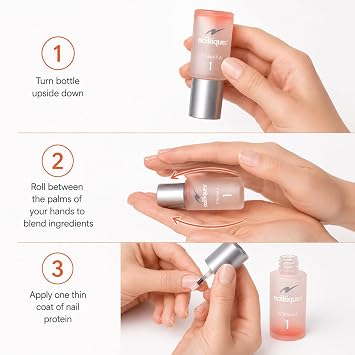 Nailtiques Formula 1 Nail Protein 0.5 oz, 2-Pack