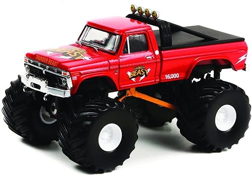 Greenlight 49110-B Kings of Crunch Series 11 - Thunder Beast - 1976 F 250 Monster Truck escala 164