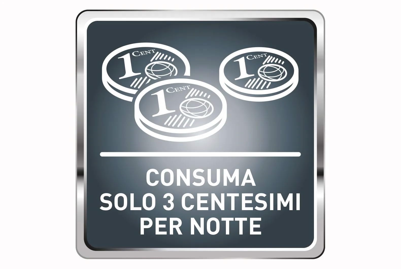 Imetec Scaldasonno Singolo Adapto Purity Cotone Antibatterico