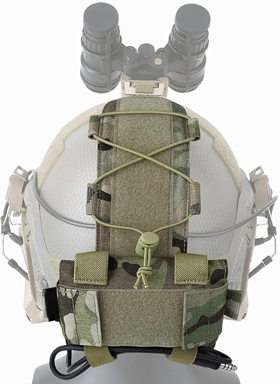 KRYDEX Tactical Helmet Battery Pouch Counterweight Pouch