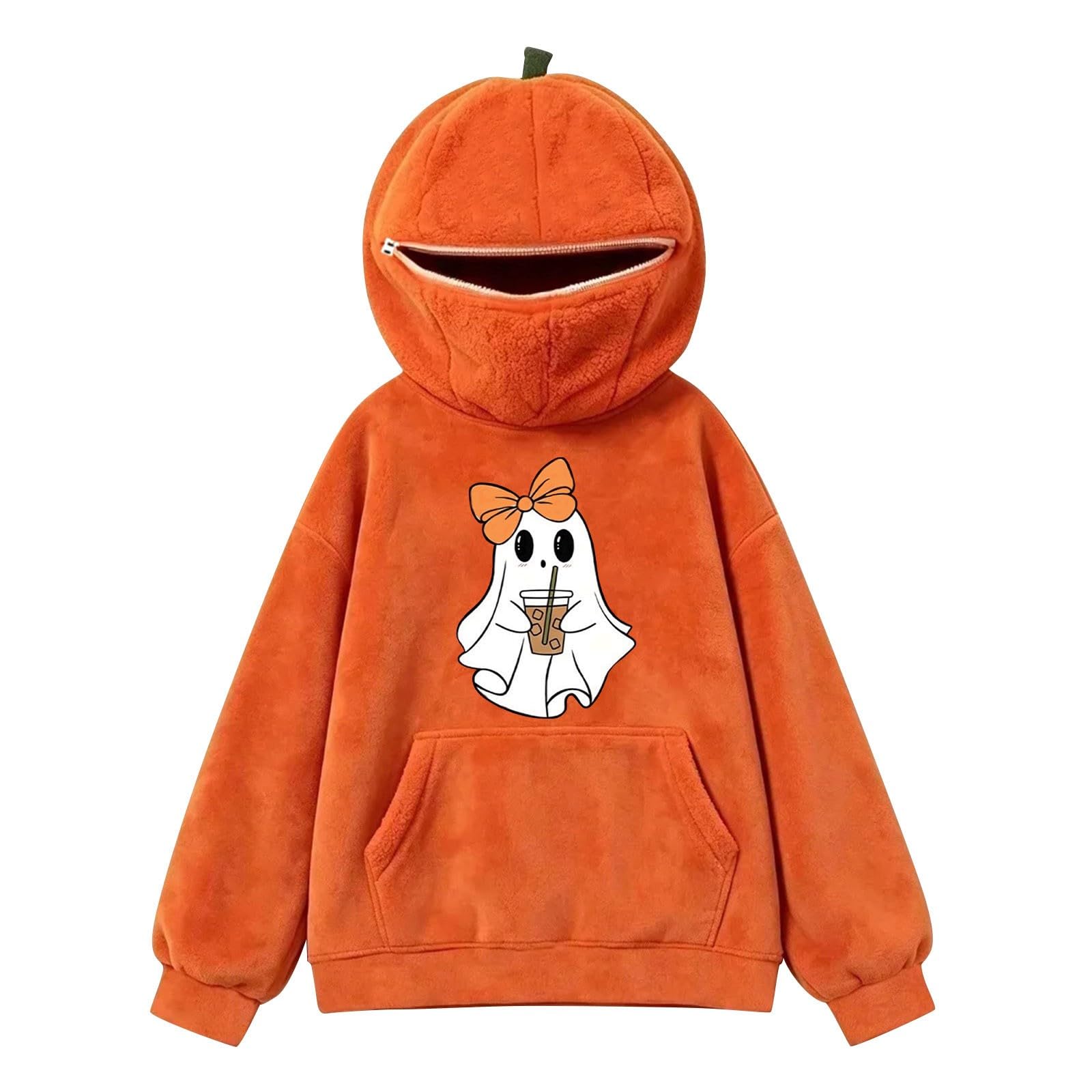 Sudadera con capucha de calabaza para niños para fiesta de Halloween | Sudadera con capucha suave y cálida para otoño e invierno, perfecta para fiestas de truco o trato, escuela, vacaciones