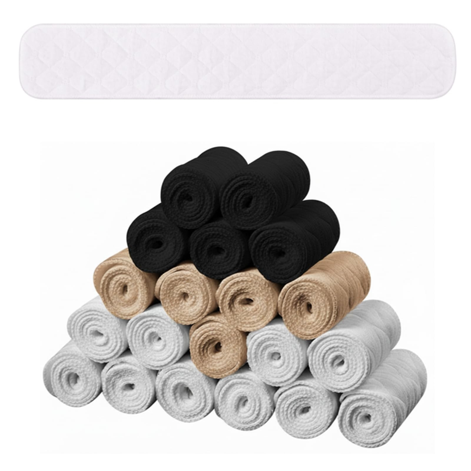 Toulite 20 Pcs Bra Liners for Sweat Absorb