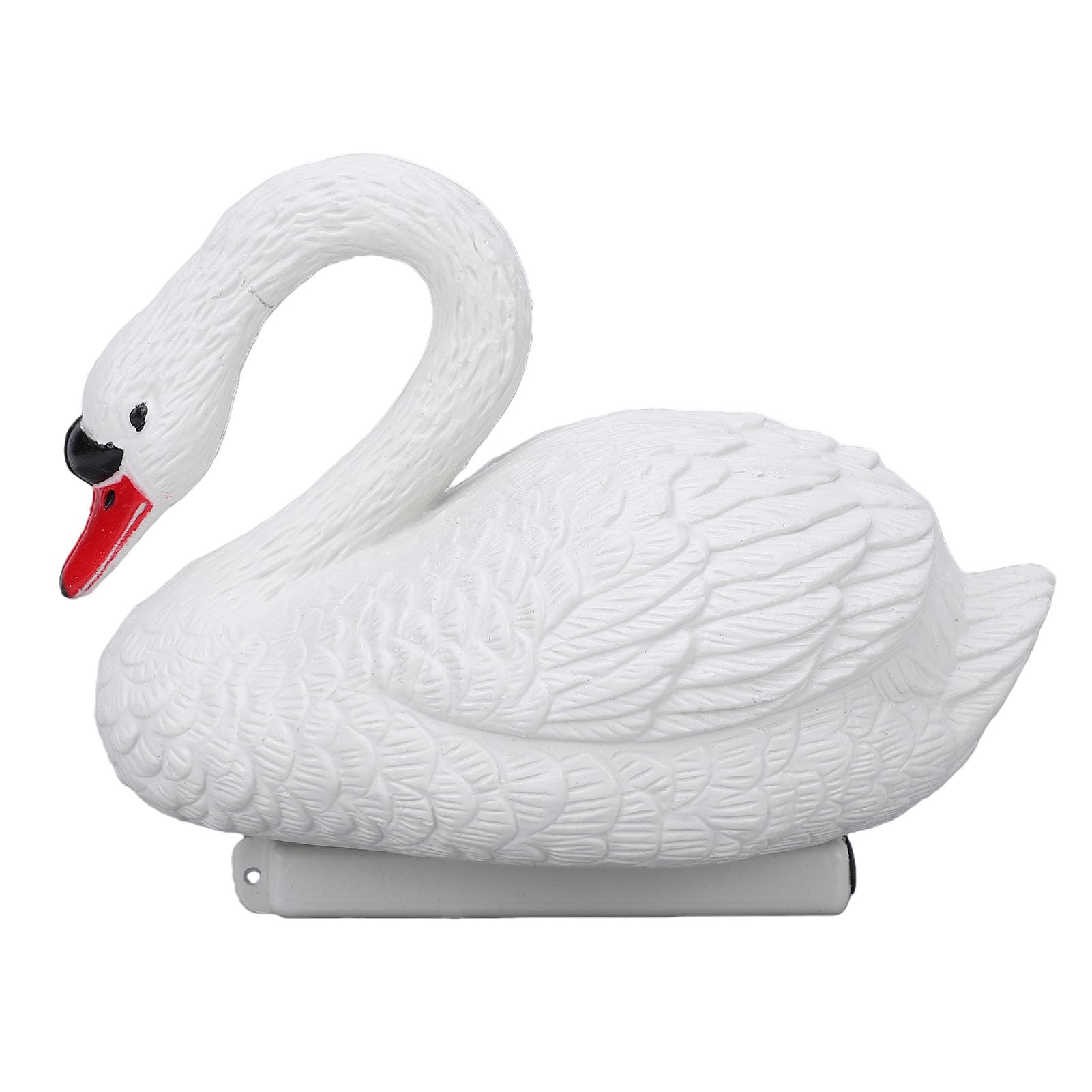 Jelquix Floating Swan Pond Decoration Plastic (Long)