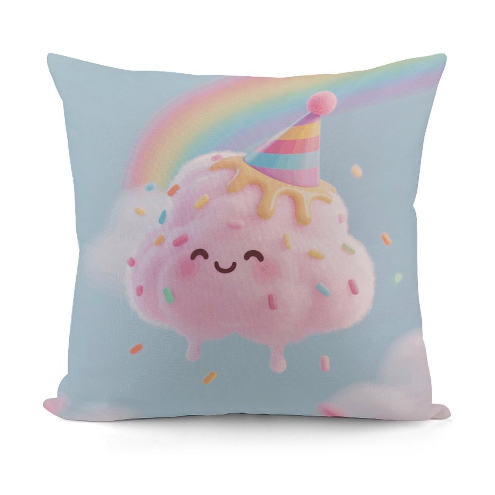 VstaDank Octopus Throw Pillow Covers Fade-Resistant Removable Pillowcase Square Cushion Case Cozy Pillow Case Breathable Pillow Protector Soft Pillow Shams 18"x18"