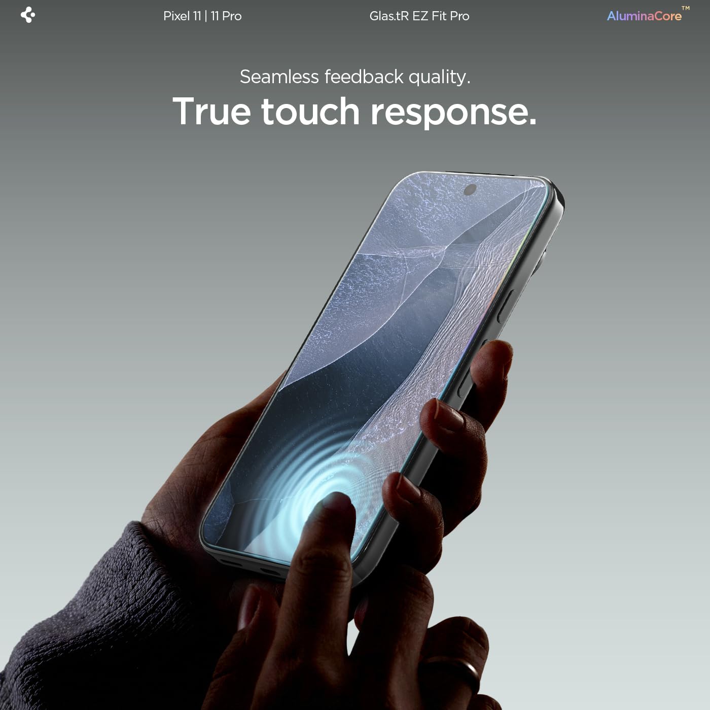 Spigen EZ Fit Pro Tempered glass for Pixel 11/11 Pro — Amazon image 7