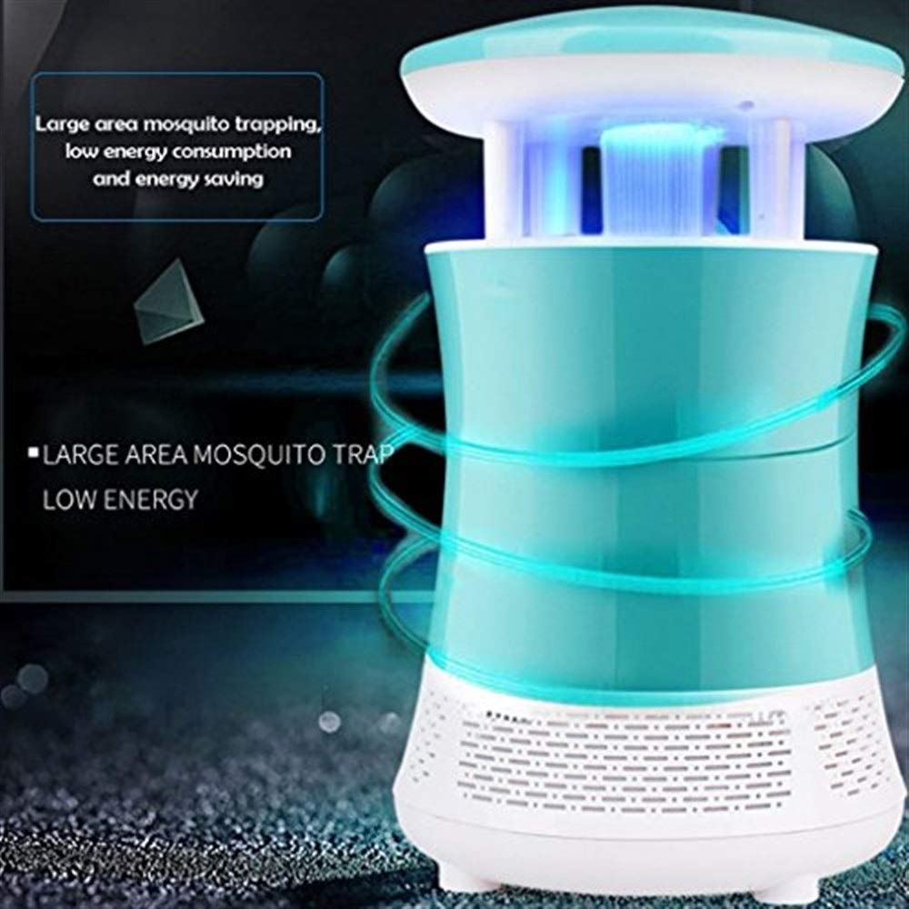 TEmkin Artefacto antimosquitos, sin radiación, lámpara silenciosa para Mosquitos para bebés, Asesino de Mosquitos enchufable para Interiores y hogares