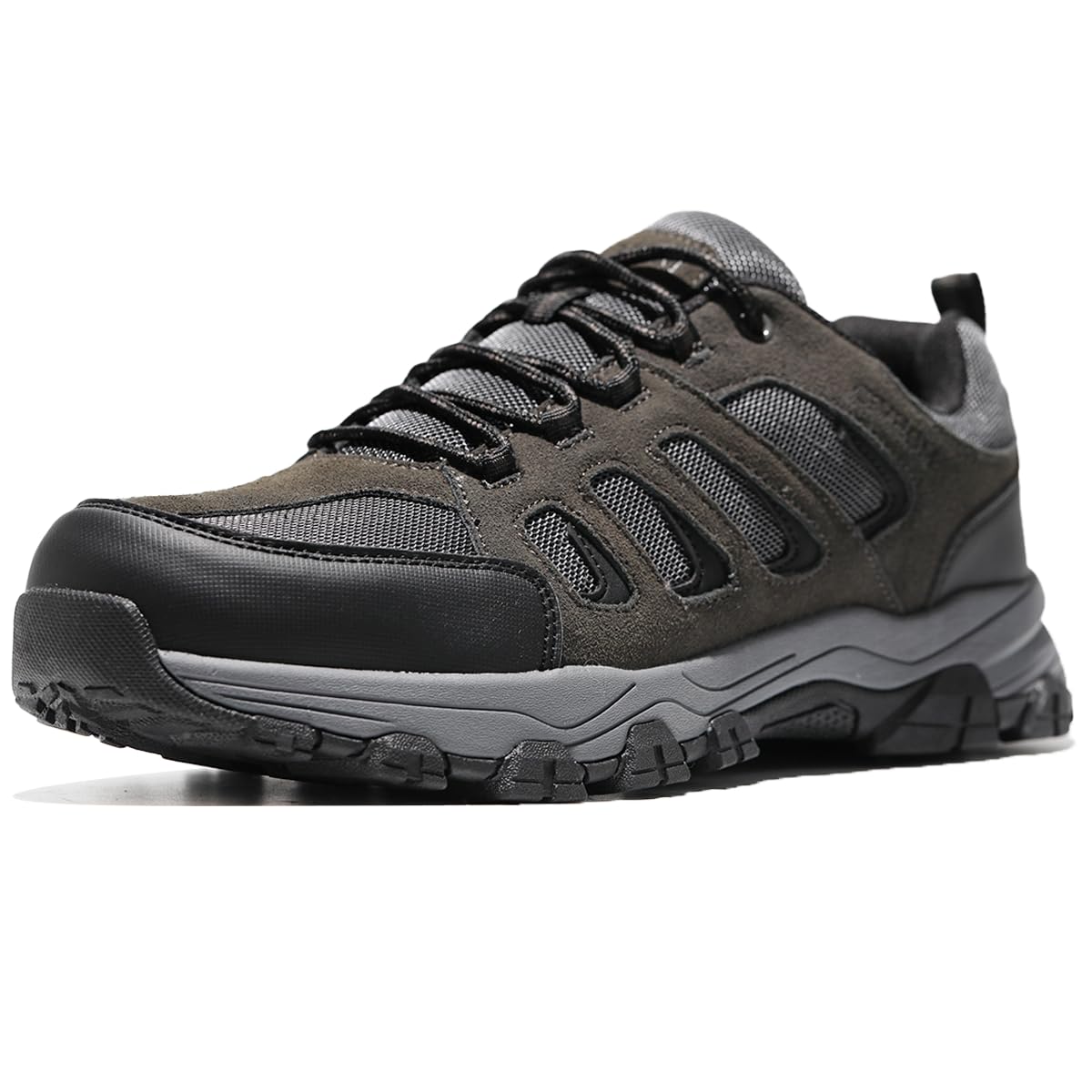 Men's Low Top Slip Resistant Cushioned Hiking Shoes