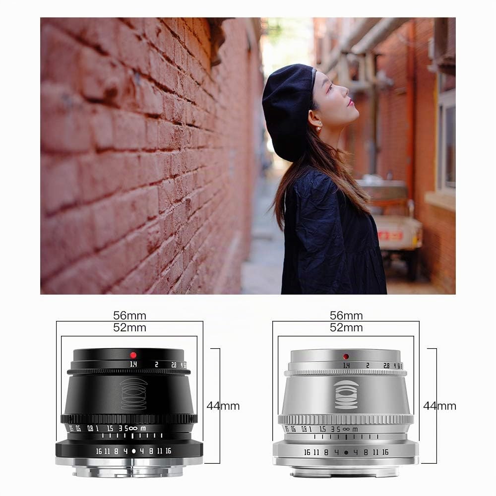 TTArtisan 35mm F1.4 APS-C Cameras Lens Manual Focus for Sony E Mount Camera