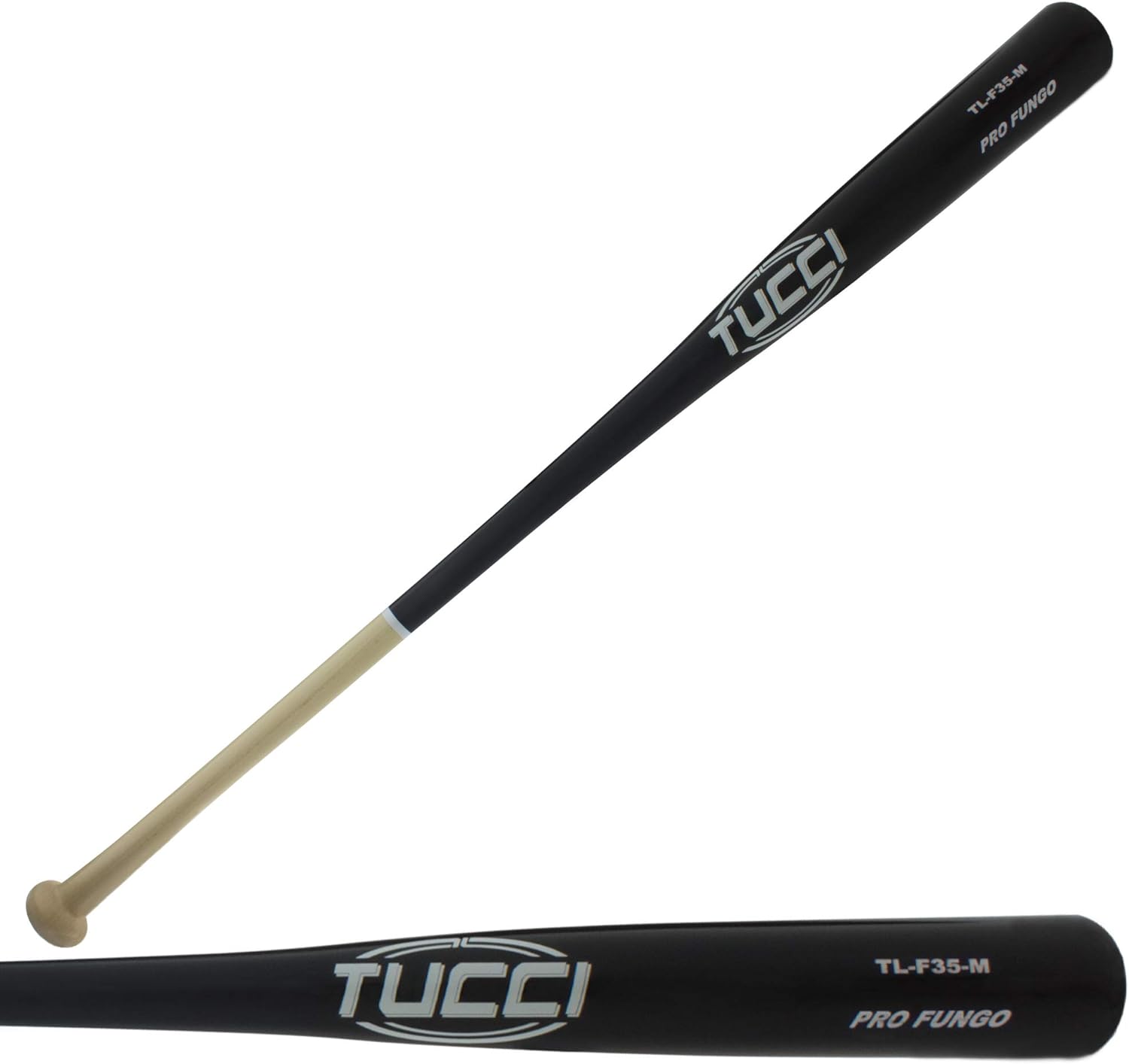 Tucci F30 Fungo Trainer Maple Wood Baseball Training Bat, 35"