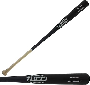 Tucci F30 Fungo Trainer Maple Wood Baseball Training Bat, 35"