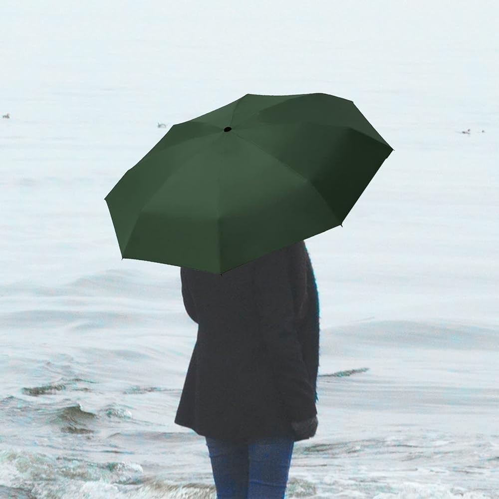 OHHXGK Mini Ombrello Tascabile, Ombrello Piccolo, Ombrello Pieghevole A