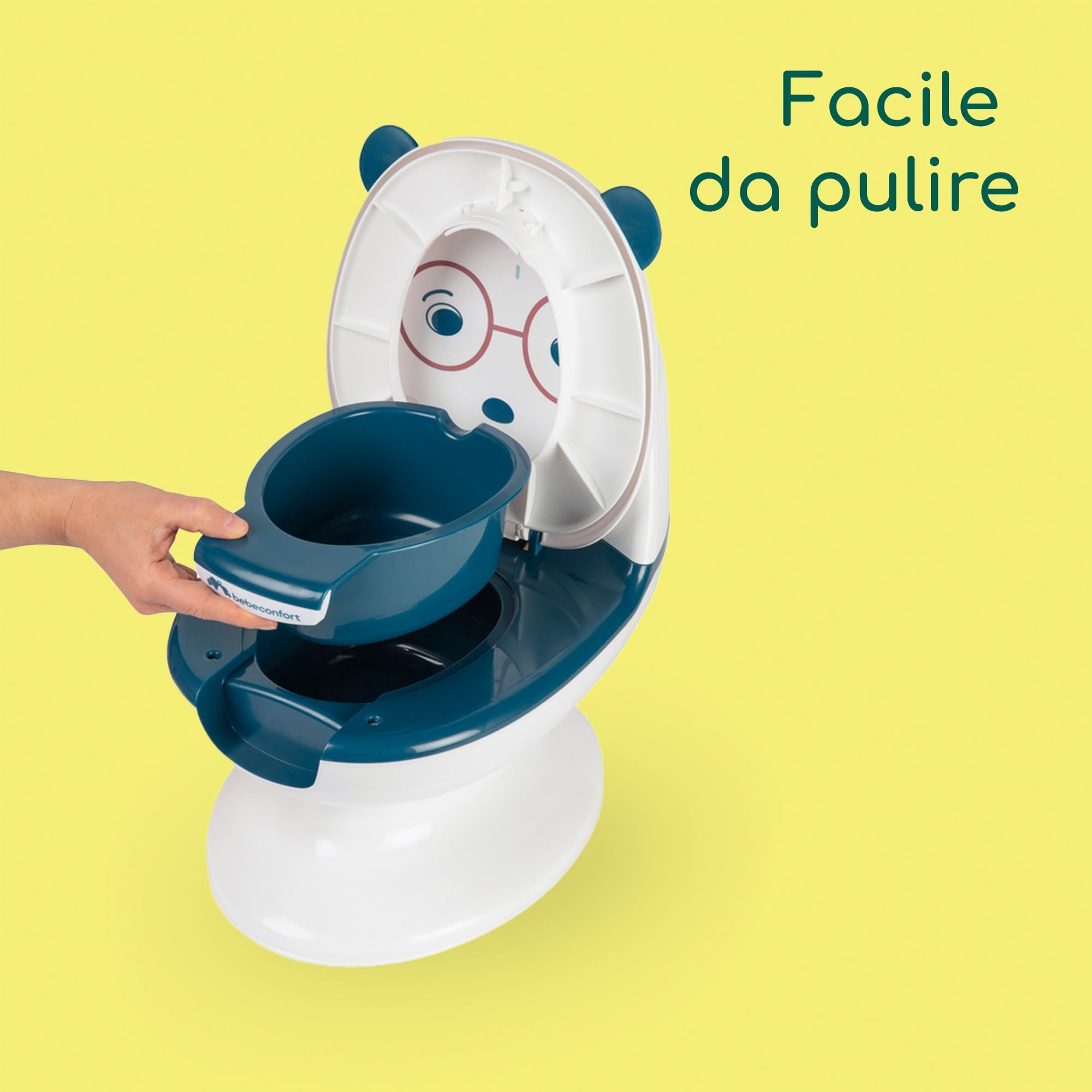 Vasino da viaggio per bambini, portatile, pieghevole, vasino da addestramento per bambini, bambini, per interni ed esterni, arancione