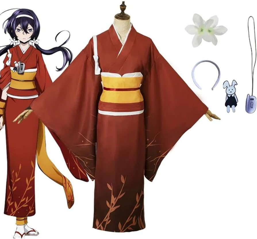 Amazon.co.jp: 文豪ストレイドッグス 泉鏡花 コスプレ 衣装 ウィッグ