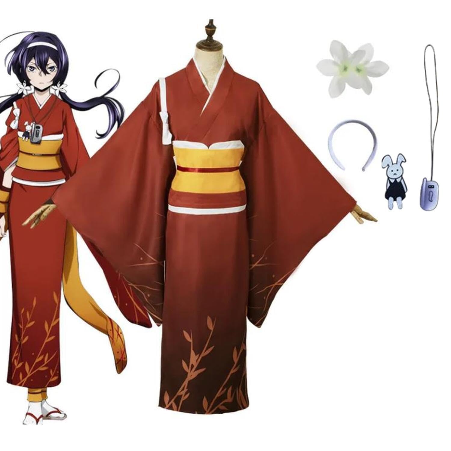 Amazon.co.jp: 文豪ストレイドッグス 泉鏡花 コスプレ 衣装