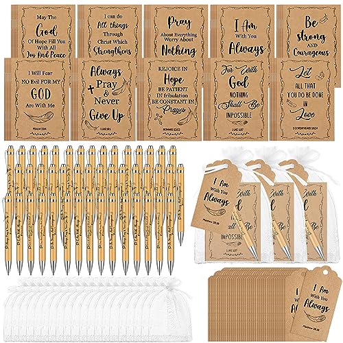 Cadeau de la Bible lot de 50 kits complets avec étiquettes
