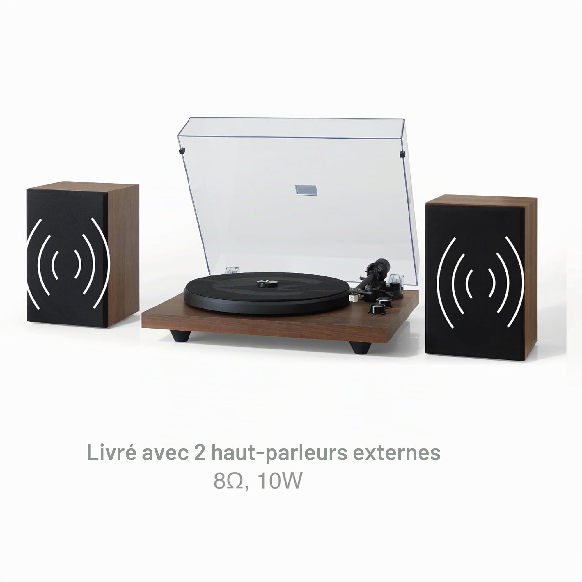 Tourne-Disque Crosley C62 Bluetooth Noyer