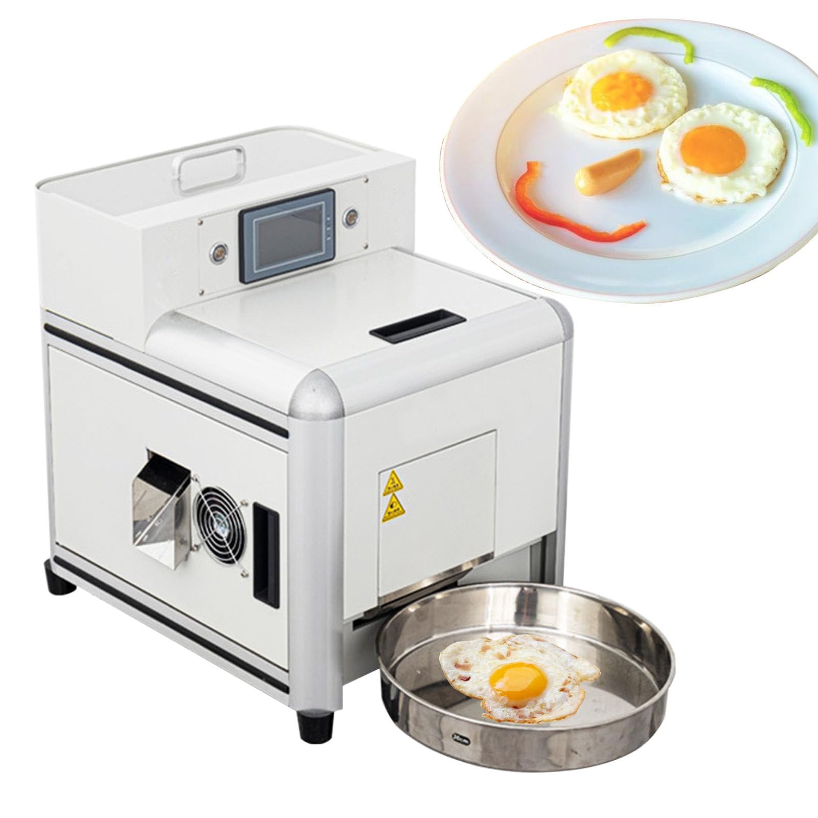目玉焼き好き Amazon | 全自動目玉焼きメーカー、業務用半熟卵揚げ機、3段階の焼き
