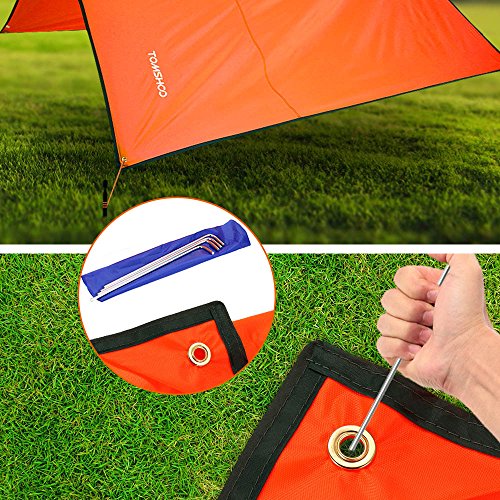 DECDEAL Multifuncional Ultralight Outdoor Waterproof Tent Tarp Footprint Folha de chão Folha de cobe