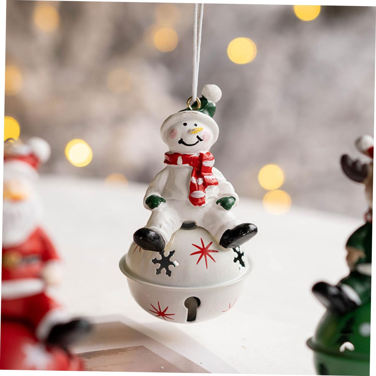 12 Pz Ciondolo Campana Di Natale Campane Di Slitta Di Natale Ornamento Di Addobbi Natalizi Pendenti Dell'albero Di Campana Di Pendente Ferro Battuto PRETYZOOM