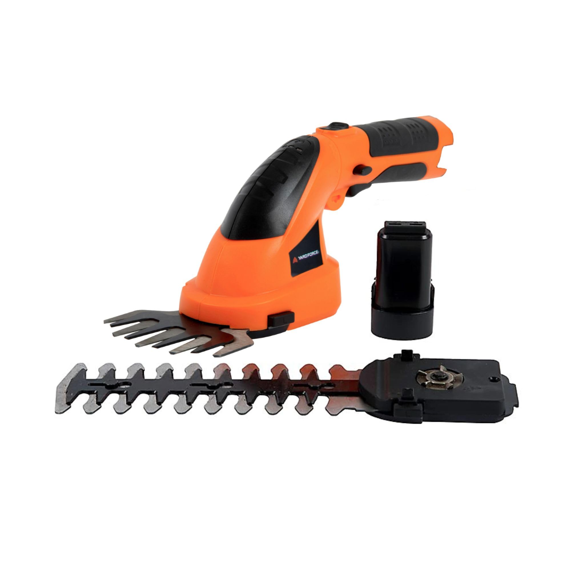 Yard Force 7.2V Cordless Edging Grass & Hedge Shear Set With Li-Ion Battery And Charger