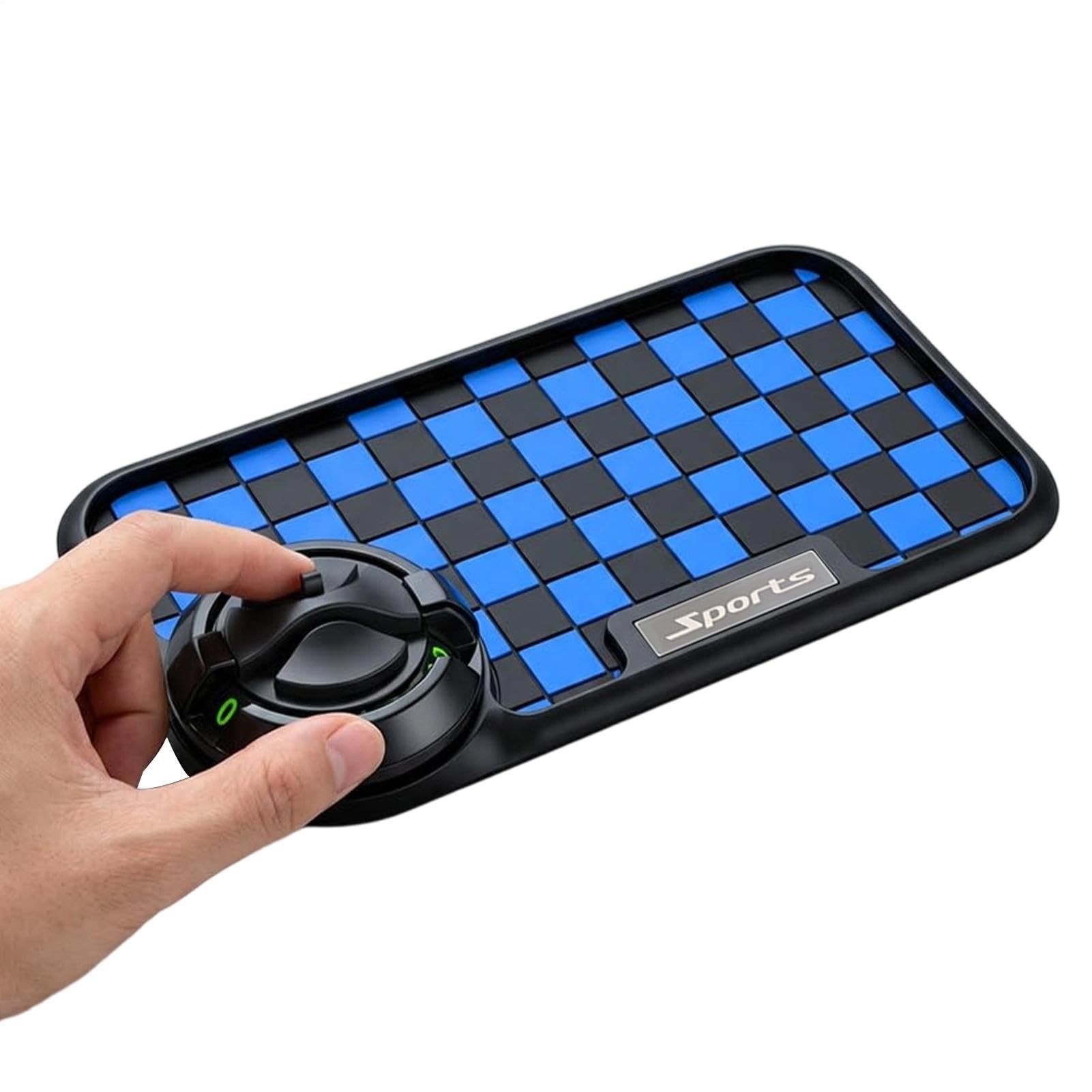 Support voiture antidérapant rotatif à 360° pour tableau de bord - 8
