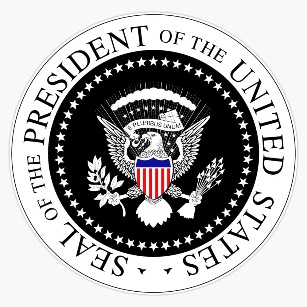 American Presidential Seal - Flag0101 Sticker Vinyl Waterproof Sticker Decal Car Laptop Wall Window Bumper Sticker 5"