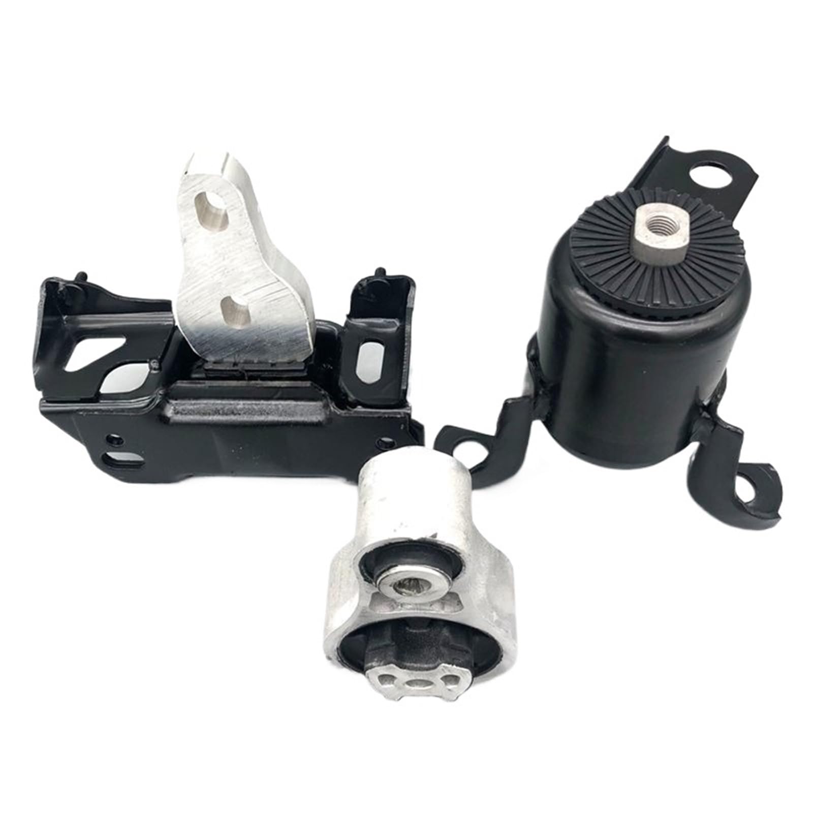 Ahsutpmb One Color Fit For Ford Fiesta 1.6L Manual 2011-2017 D65239060h 8V5z6068a Be8z6068aa80x-3Pcs Engine Motor & Trans Mount Set Engine Mount Set Motor Enginel Repair Bracket Stan