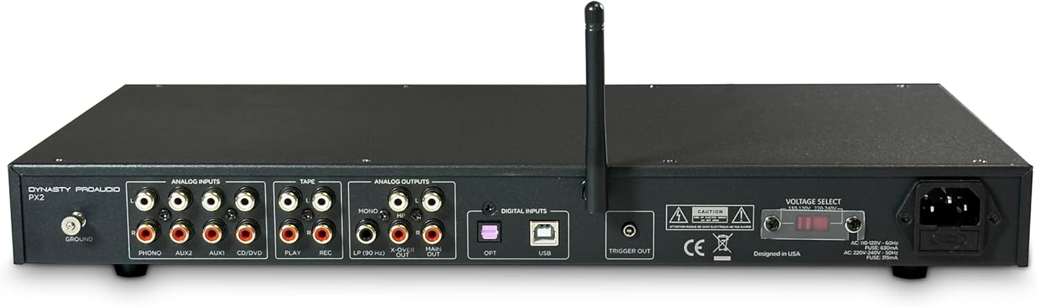 Bag view of Dynasty ProAudio PX2 Preamplivligere