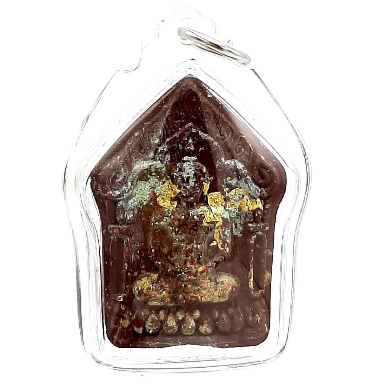 Thai Amulet Lucky Talismans Phra Khun Pean Pong Kradook Phee Pokkasap Metta Maha Niyom Protection