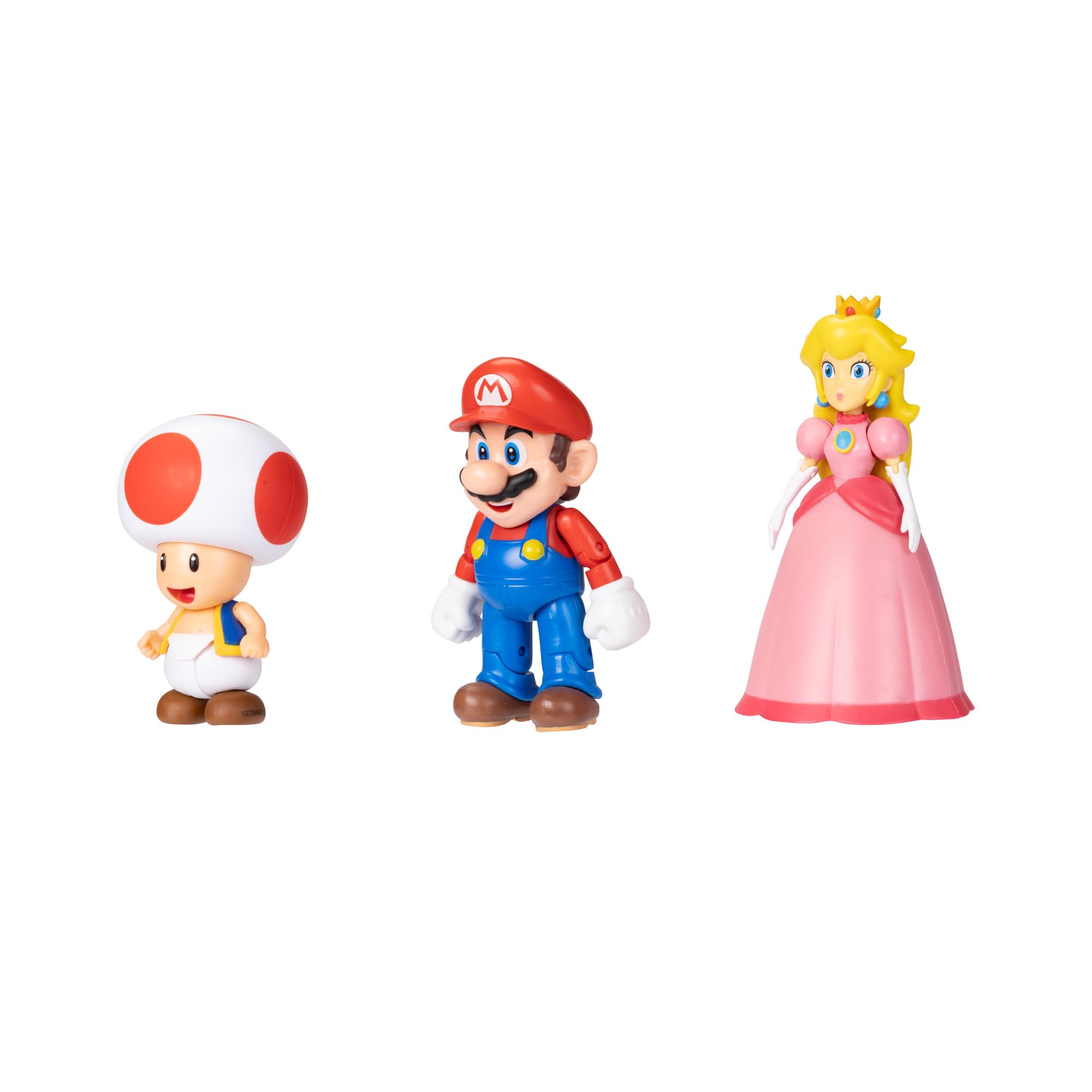 Nintendo Super Mario 3er Pack Mario & Friends, 10 cm