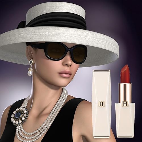 HC LAB'S Bálsamo labial de color, crema labial, brillo labial, 0.1 onzas para el cuidado de los labios, protección de los labios, humedad natural,