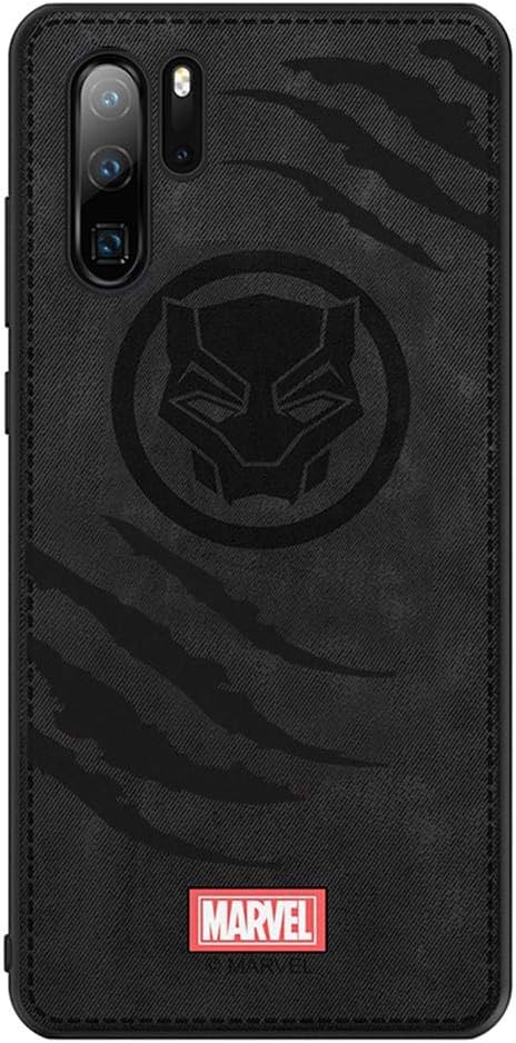 TinPlanet Marvel Avengers Series for Huawei P30 Pro Case, Black Panther (Black)