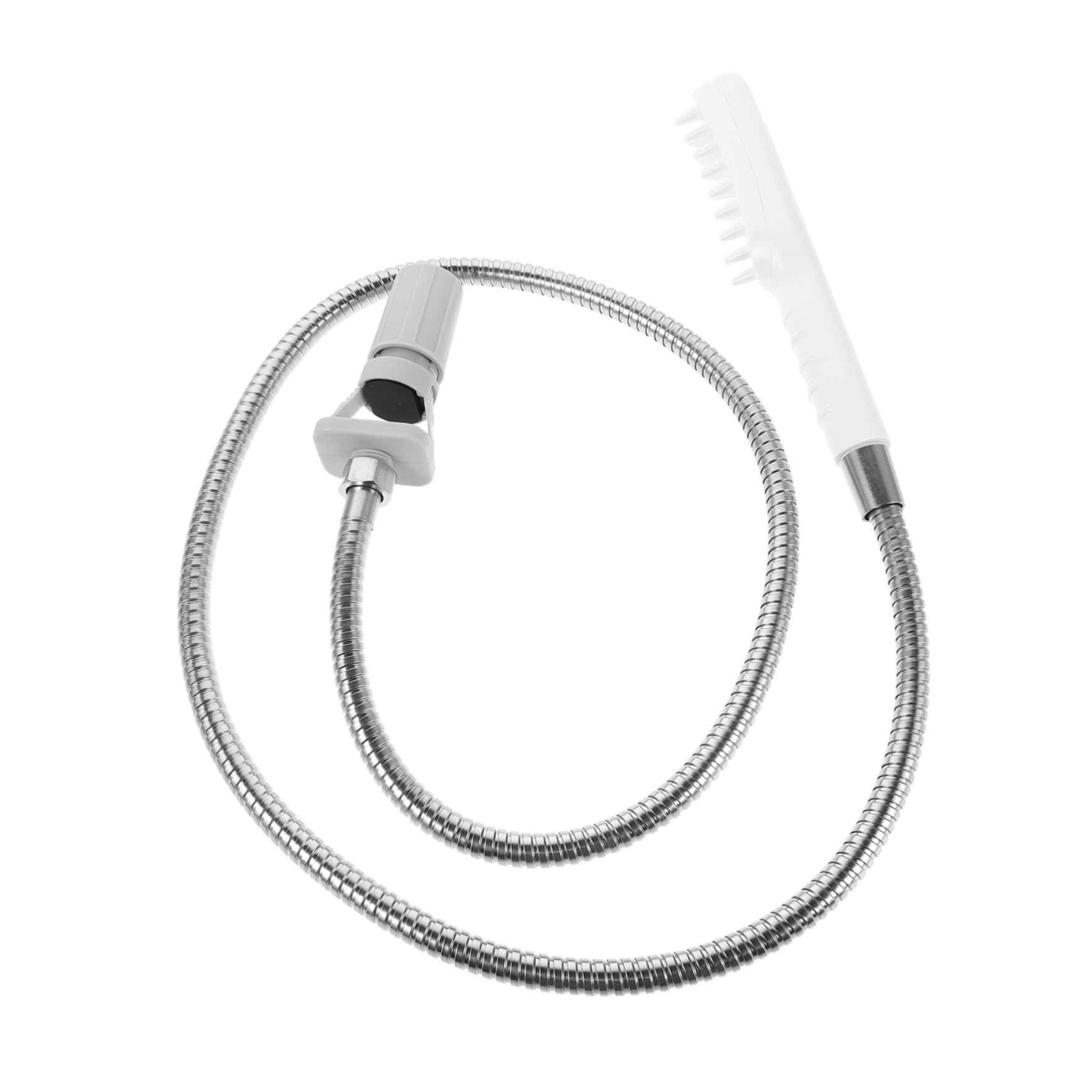TOYANDONA Douchette Bain pour Chien Chat avec Brosse Massage Jet Eau Haute Pression Outil de Toilette Intérieur Extérieur Nettoyage Complet