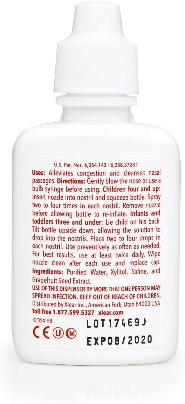 Xlear Kid's Sinus Care Spray - .75 oz, Pack of 3