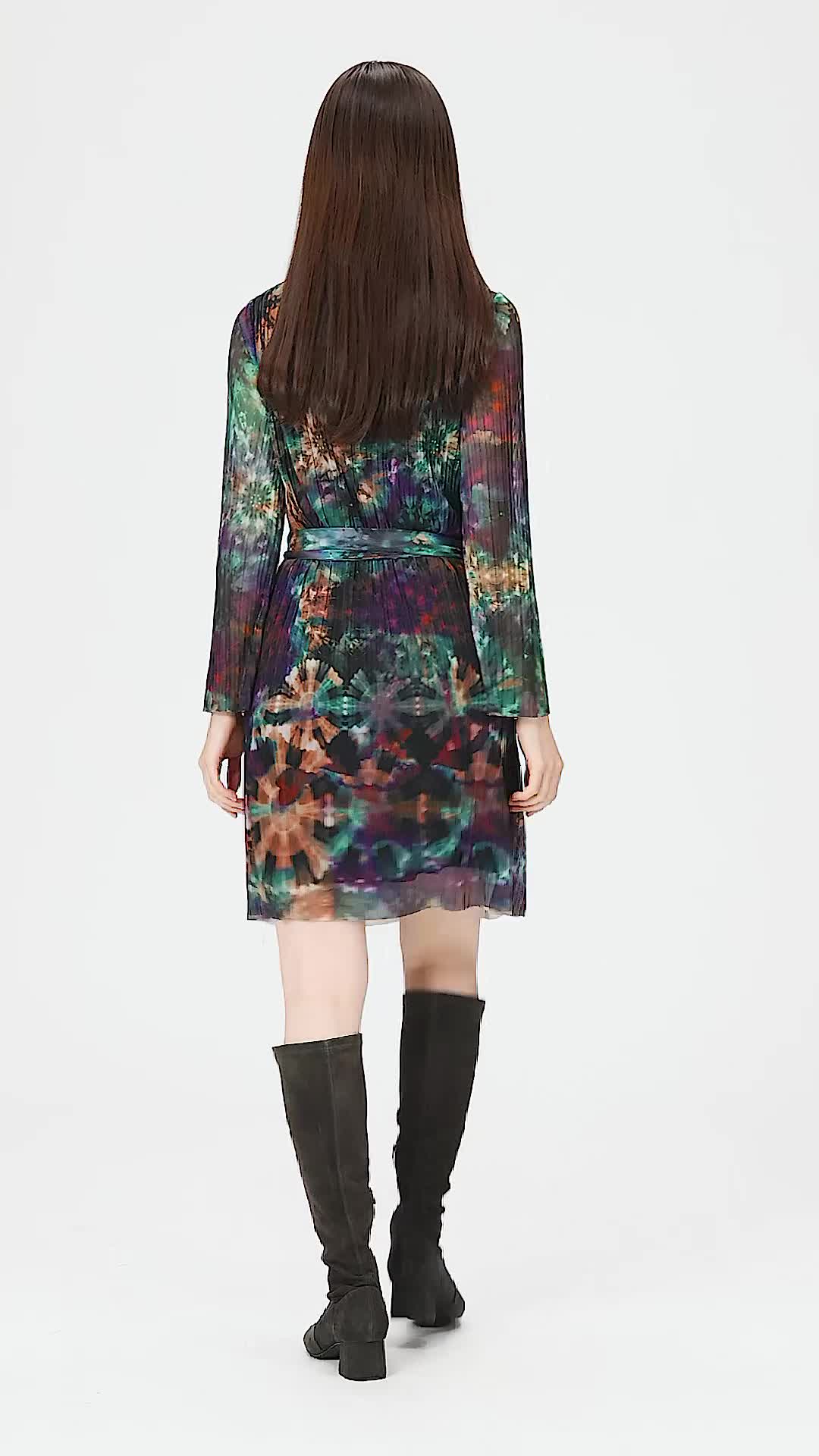 Vestido Abertura Studio De Mujer I