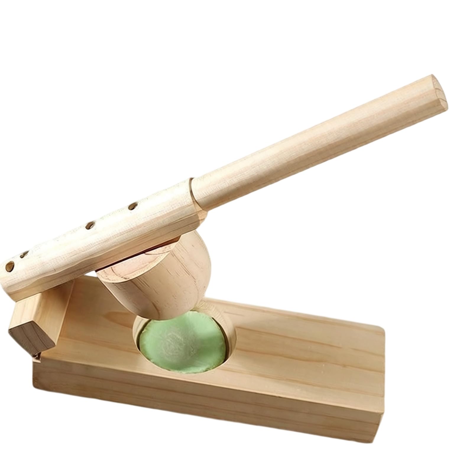 APGLSXY Wood Dumpling Skin Maker for Perfectly Uniform Dough Wraps Every Time Kitchen Baking Wooden Press
