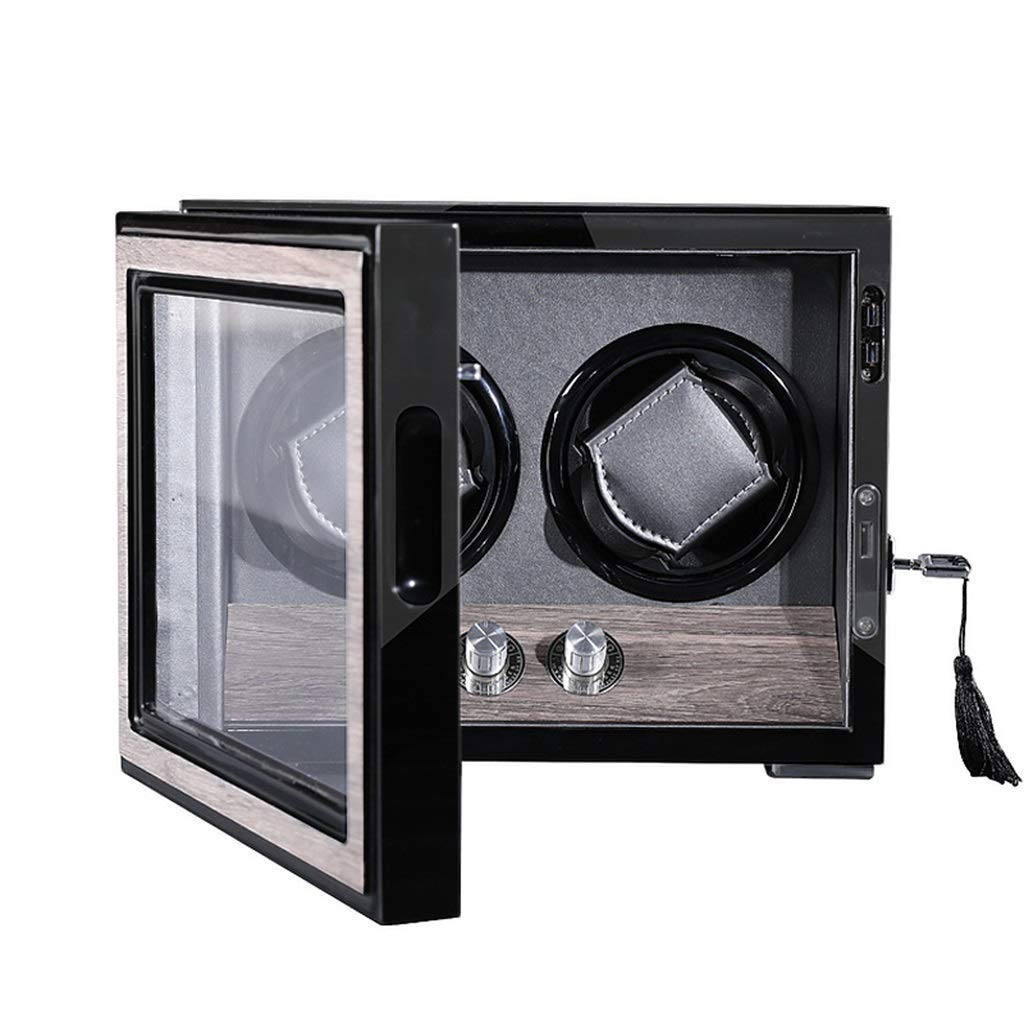 Guarda Winder, Moto motorino di Raccolta Ultra silenziosa di avvolgimento Automatico 2+0 Orologi Meccanici Scatole di avvolgimento Watch Display Scacco