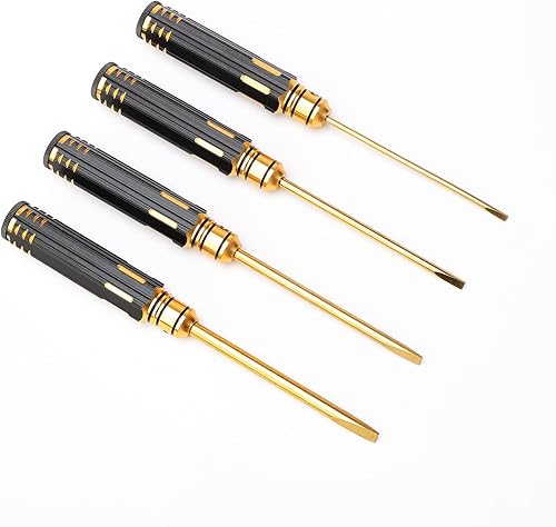 Miniatura 6 de Destornillador de tornillo ranurado RC de 3450.236 in, kit de herramientas de reparación pequeño para autos RC, cuadricópteros, drones,