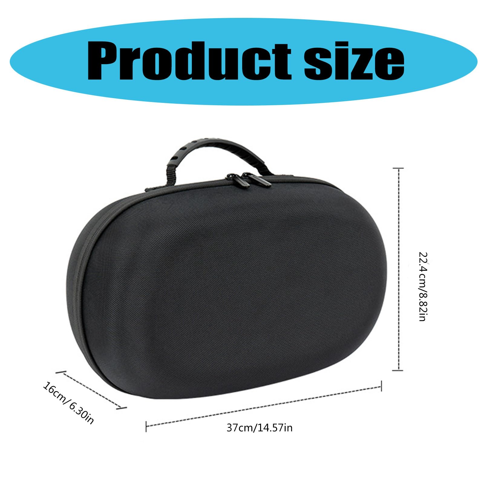 Custodia protettiva per cuffie MetaQuest 3S/4Ultra Custodia da viaggio per cuffie rigida portatile