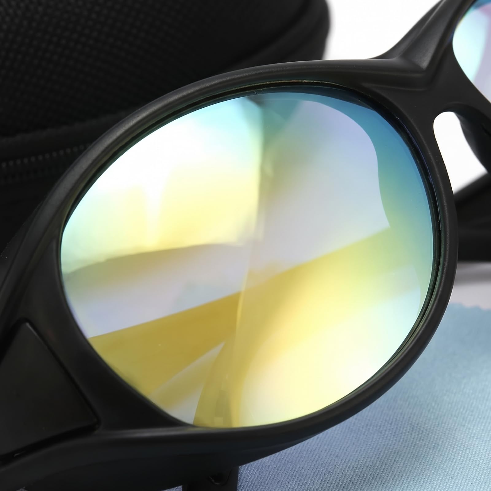 Lunettes Sécurité avec Étui Teintée Antireflet pour Souurs
