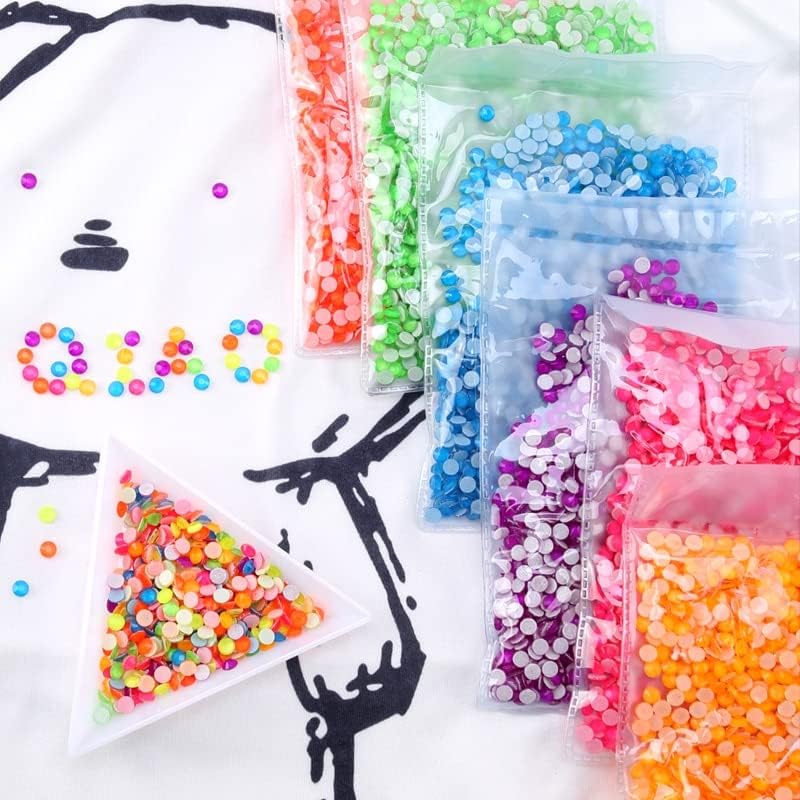 Noctilucent Rhinestones Candy Colors Fluorescence Glass Crystal Neon Iron On Стразы Hot Fix Rhinestone for Garment Decorations