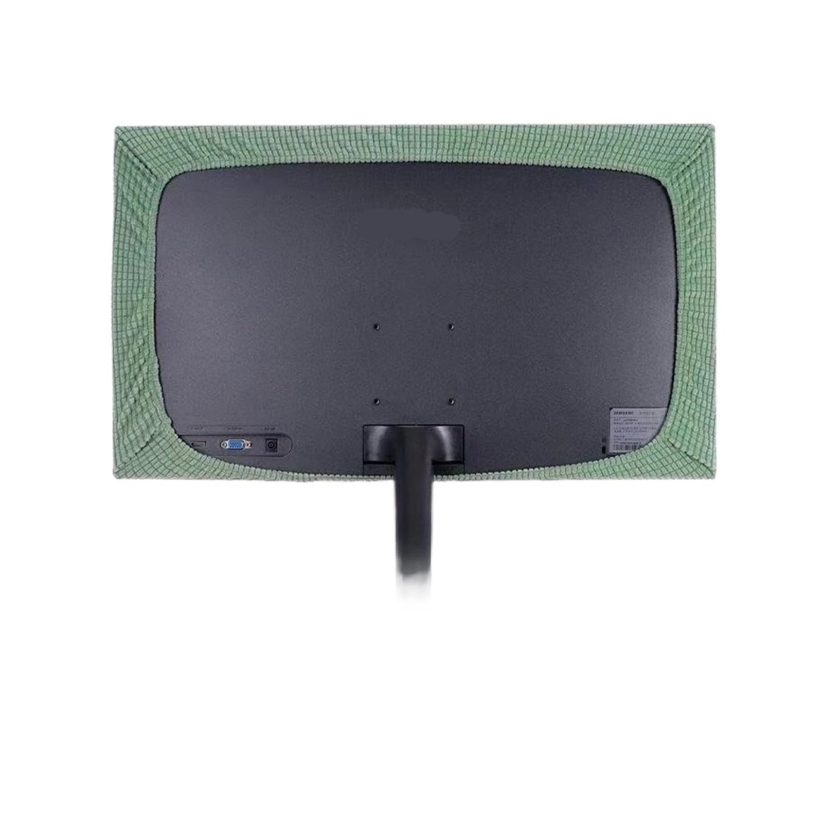 Qvorlth Green Monitor Cover Stretchable Fabric Computer Cover Dustproof Sleeve For Screen Monitor Case Soft Elastic Cloth(Green)