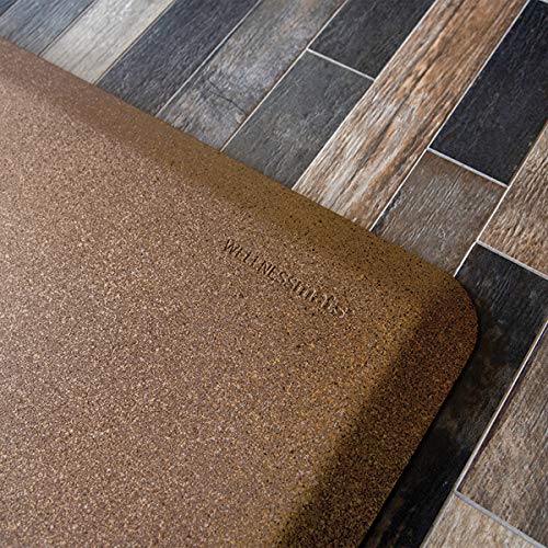 WellnessMats Granite 3/4" Anti-Fatigue Mat - Comfort & Support - Non-Slip, Non-Toxic - 24"x36"x 3/4" Granite Copper