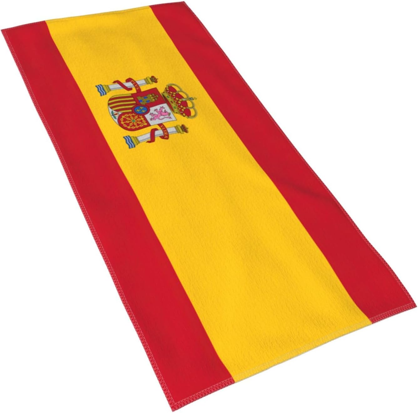 Spanish Flag Print Hand Towels for Kitchen, Decorative Bathroom Towels Decor Farmhouse Cute for Men Women Gifts