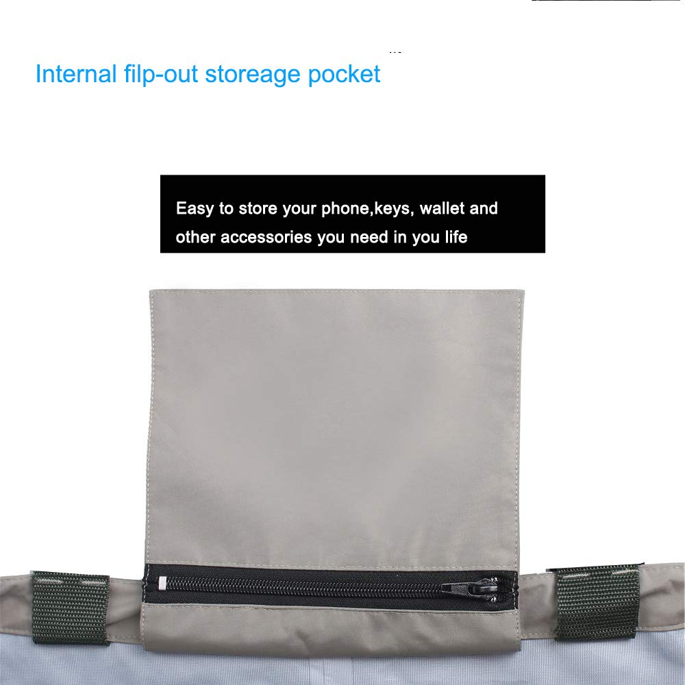 Kylebooker Pêche à la Mouche Stockingfoot Waders Poitrine Chaussants Abordable Respirable Poitrine Respirantes Imperméables à l'eau