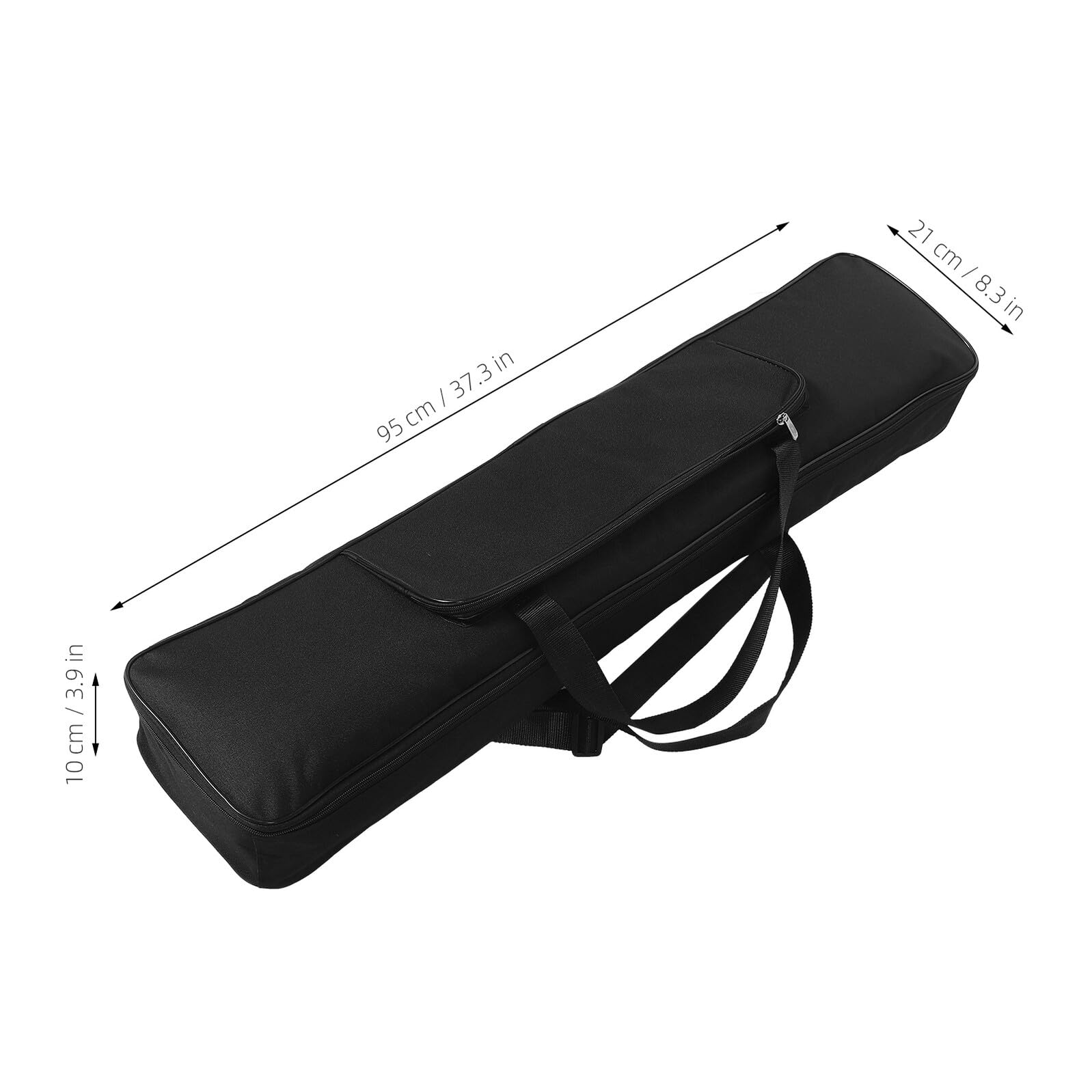 ABOOFAN Borsa Per Tastiera Tasti Custodia Imbottita Per Tastiera Di Pianoforte Con Maniglie e Tracolla Adatta Per Strumenti Musicali e Trasporto