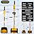 12" Cordless Electric Snow Shovel with Battery & Charger, 20v Wireless Snow Blower Thrower Powered by 6.0 Ah Lithium, Detachable Brushless Snow Removal Tool Kit (Goggles & Gloves) for Snow Clean