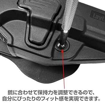 タンホルスター ベルトクリップ付き Amazon | [LayLax][グロック 用 CQCホルスター][左用][タン